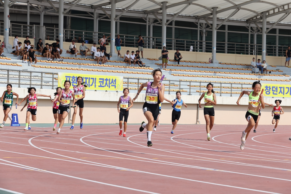 '스포츠 도시 보은', 전국 육상 꿈나무들의 무대가 되다