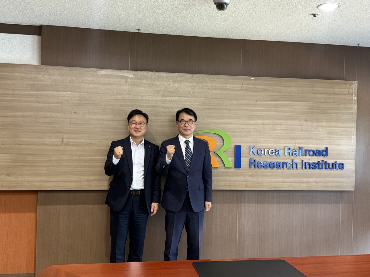 장충남 남해군수, 한국철도기술연구원 방문