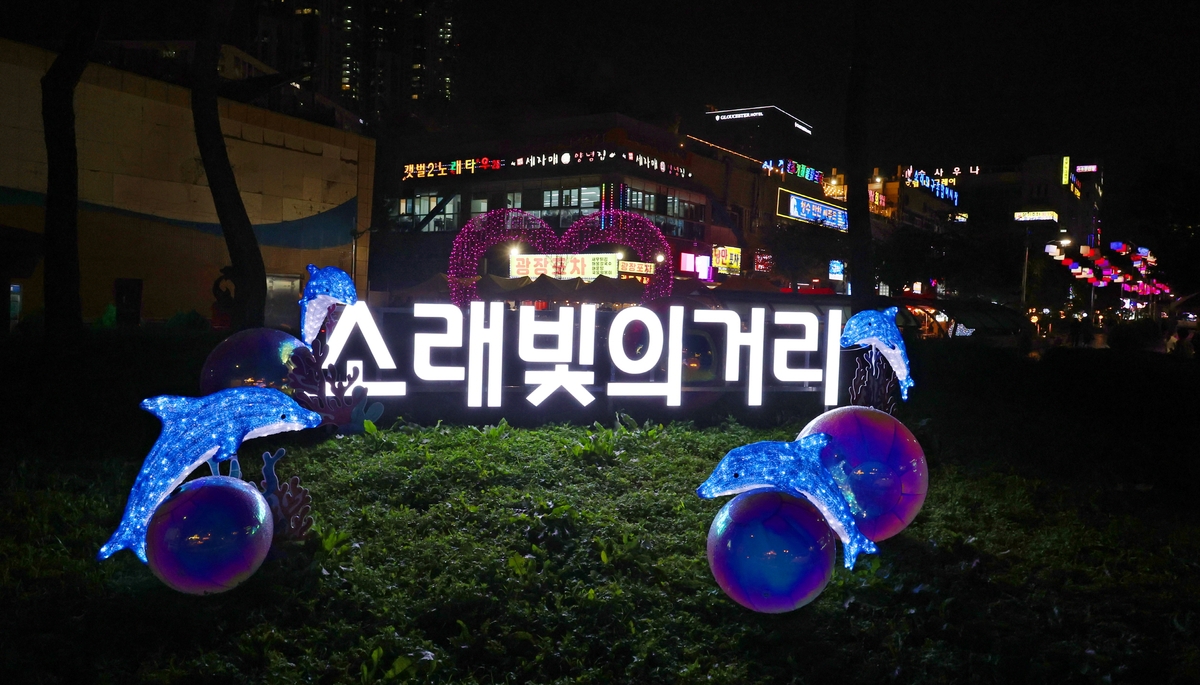 '소래의 밤을 빛으로 그리다' 남동구, 소래 빛의 거리 조성