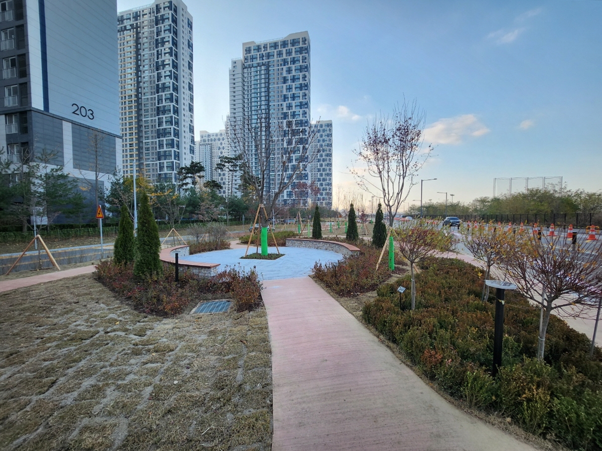 시흥시, 지역과 함께 호흡하는 열린 캠퍼스로 도약 '배곧 도시 숲' 휴게공간 조성