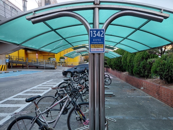 부산 동래구, 자전거 주차대 65개소에 사물주소판 설치