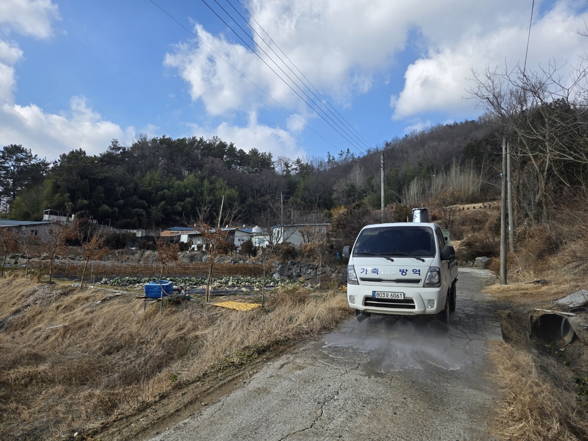 고흥군, 가축전염병 완벽 차단 '방역' 총력