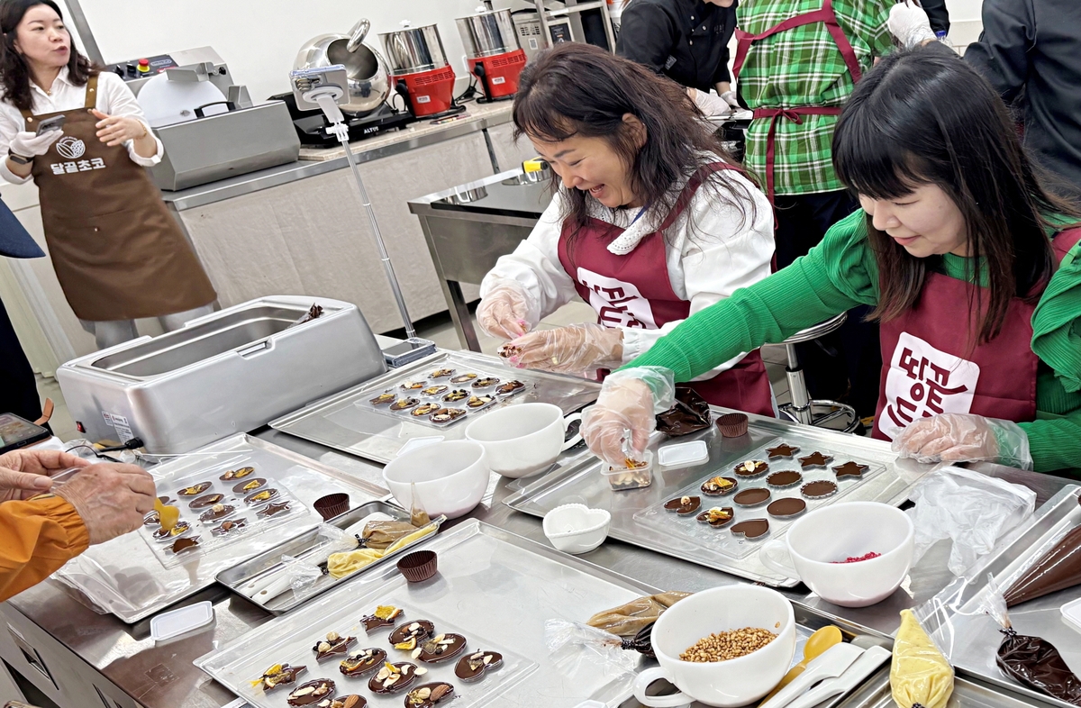 해남군, 초콜릿 거리 본격 형성…