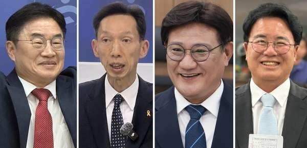 경남교육감 후보들