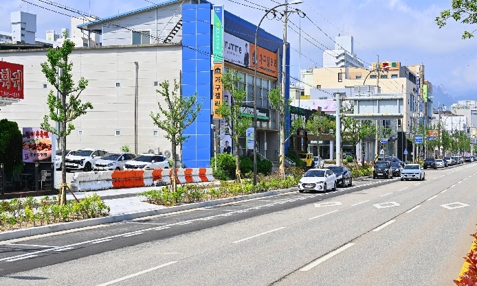 속초 동해대로 노상주차장