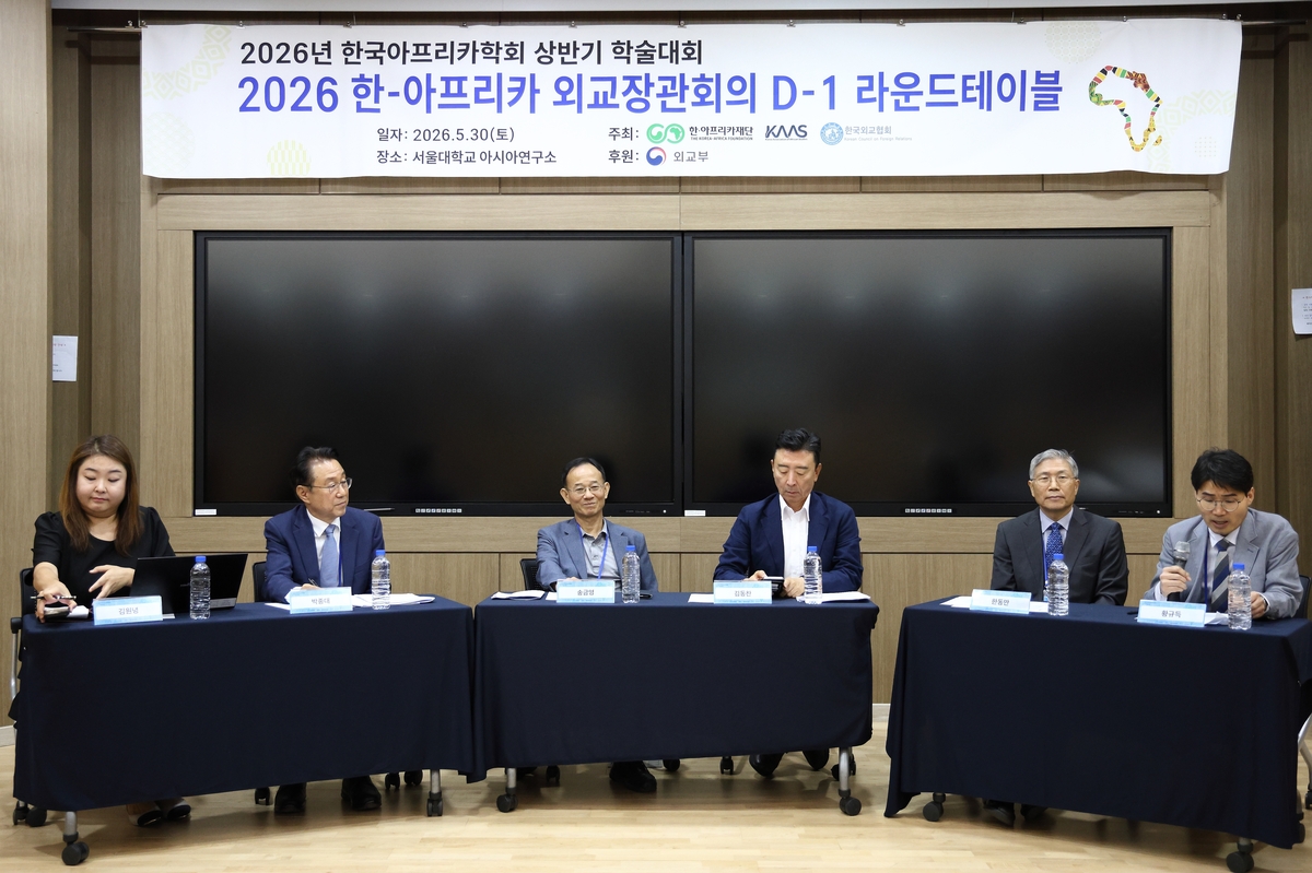 '한-아프리카 외교장관회의' D-1 라운드테이블 참석자들