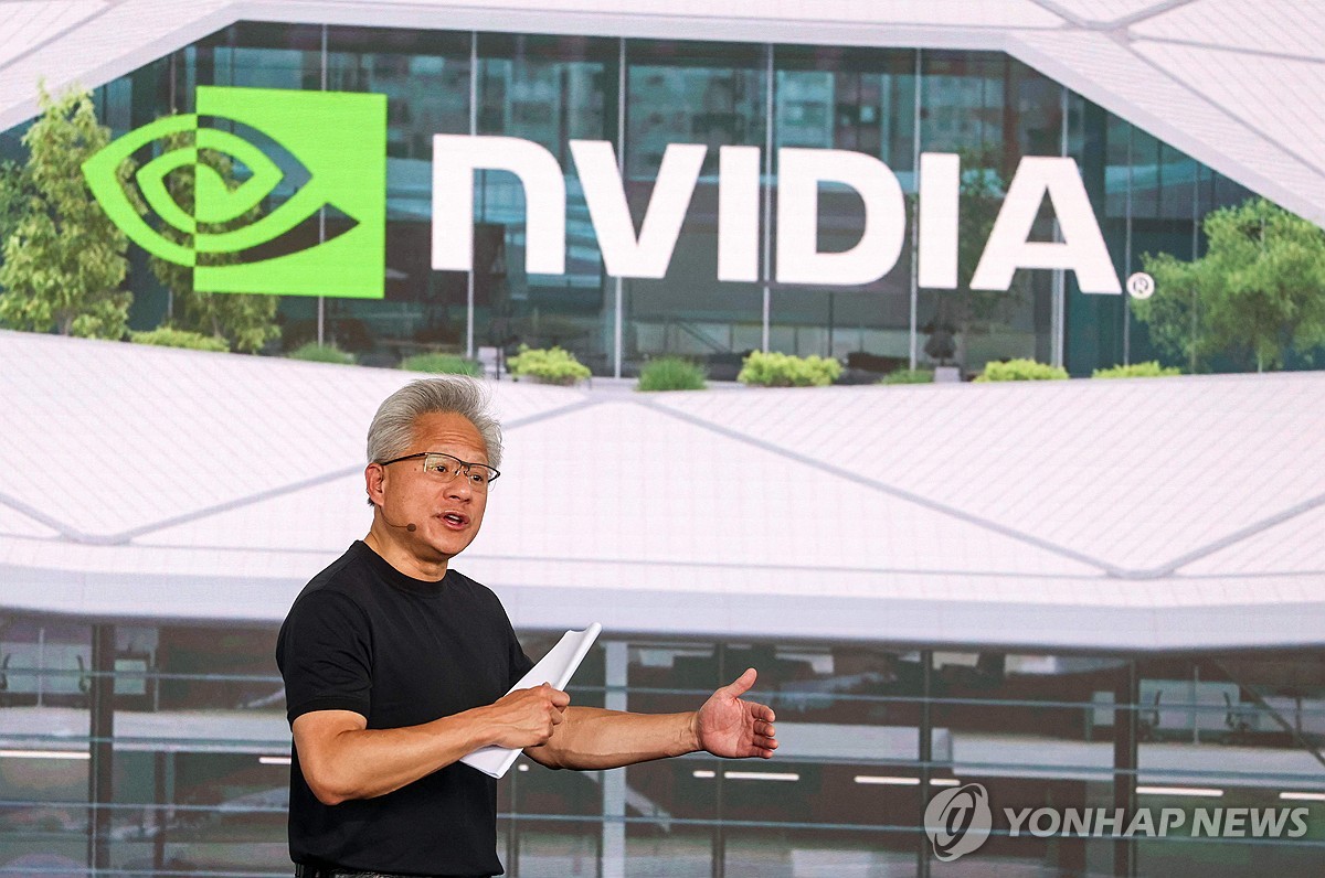대만 본부 기공식에 참석한 젠슨 황 엔비디아 CEO