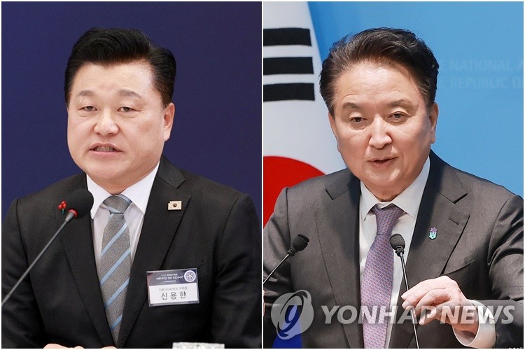 충북지사 출마하는 신용한·김영환