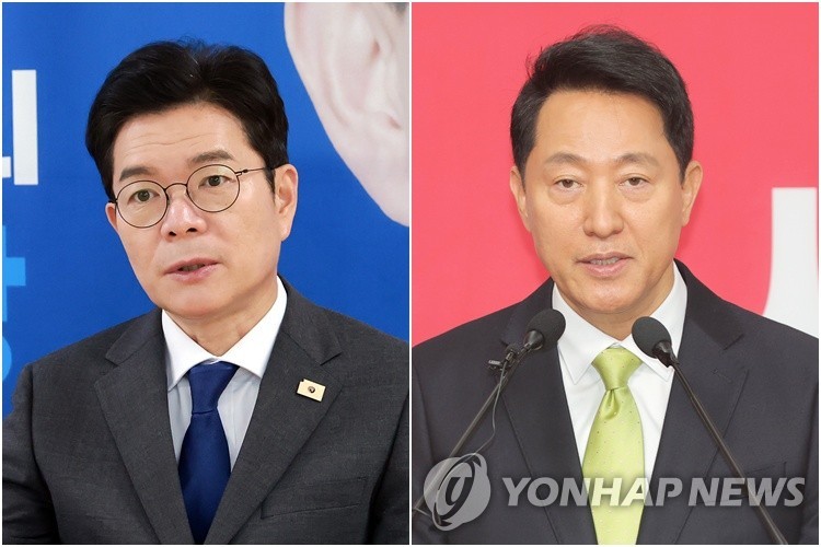 서울시장 출마하는 정원오·오세훈