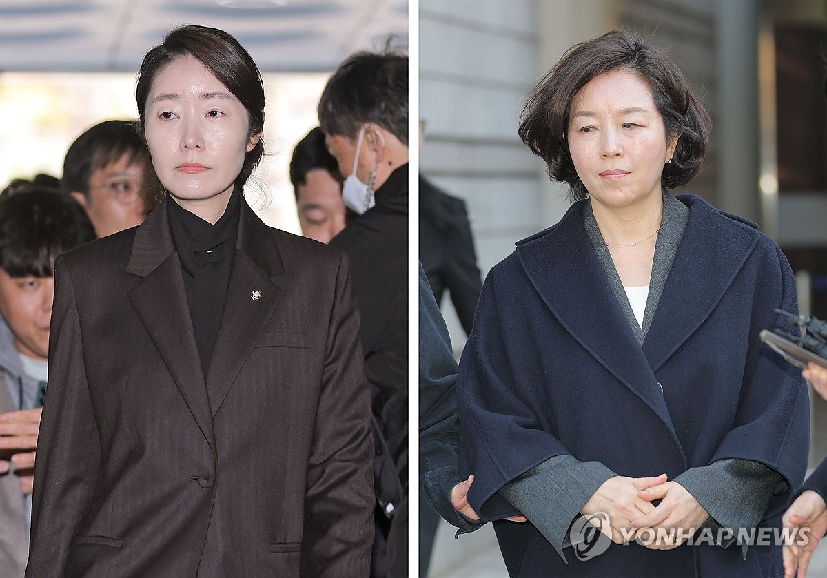'1억 공천헌금 의혹' 김경 전 시의원-강선우 의원 영장실질심사 출석