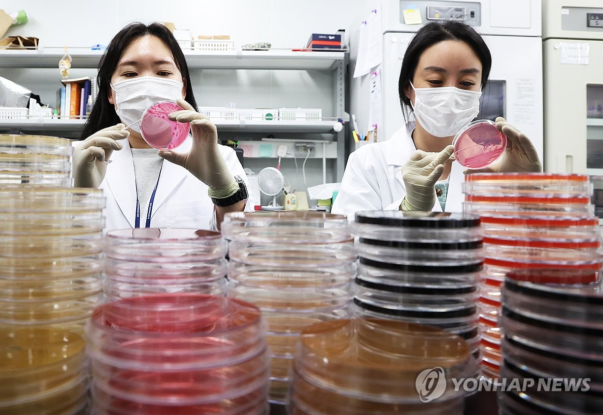 식중독균 배양분리작업 시연