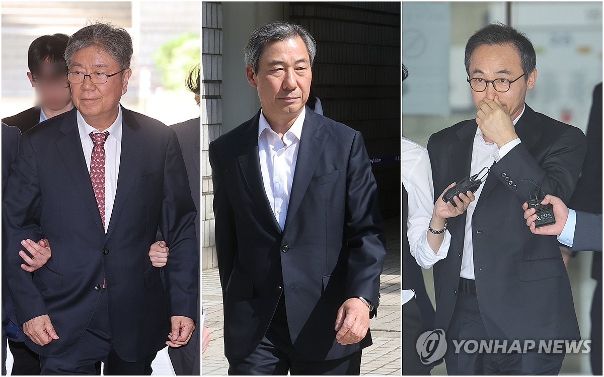 김대기·윤재순·김오진 영장실질심사