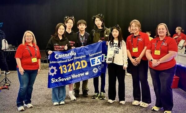 [PRNewswire] 콩코디아 상하이 로보틱스 팀, VEX 세계대회서 글로벌 3위 달성