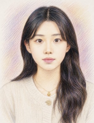 광주 흉기 살인사건 희생자 고(故) 이채원 양 초상화
