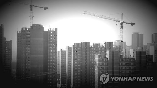 아파트 공사장. 위 사진은 기사와 직접 관련이 없습니다.