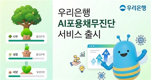 우리은행, AI 포용채무진단 서비스 출시