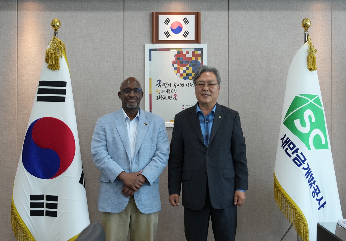 주한르완다 대사 새만금 방문