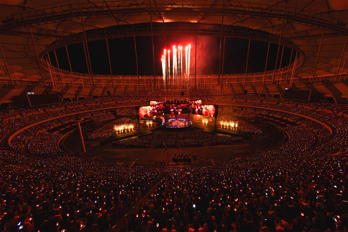 그룹 방탄소년단(BTS) 월드투어 '아리랑' 부산 콘서트