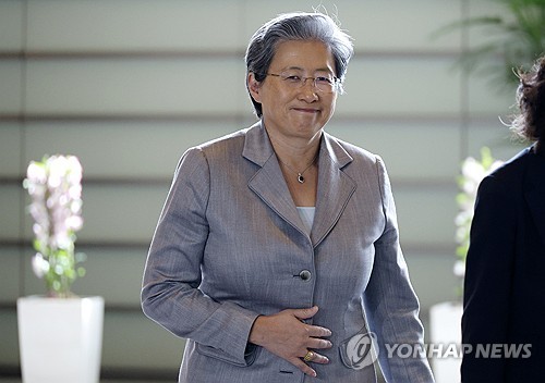 미국 반도체 기업 AMD 리사 수(쑤쯔펑) 최고경영자(CEO)