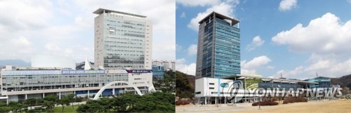 광주시청과 전남도청