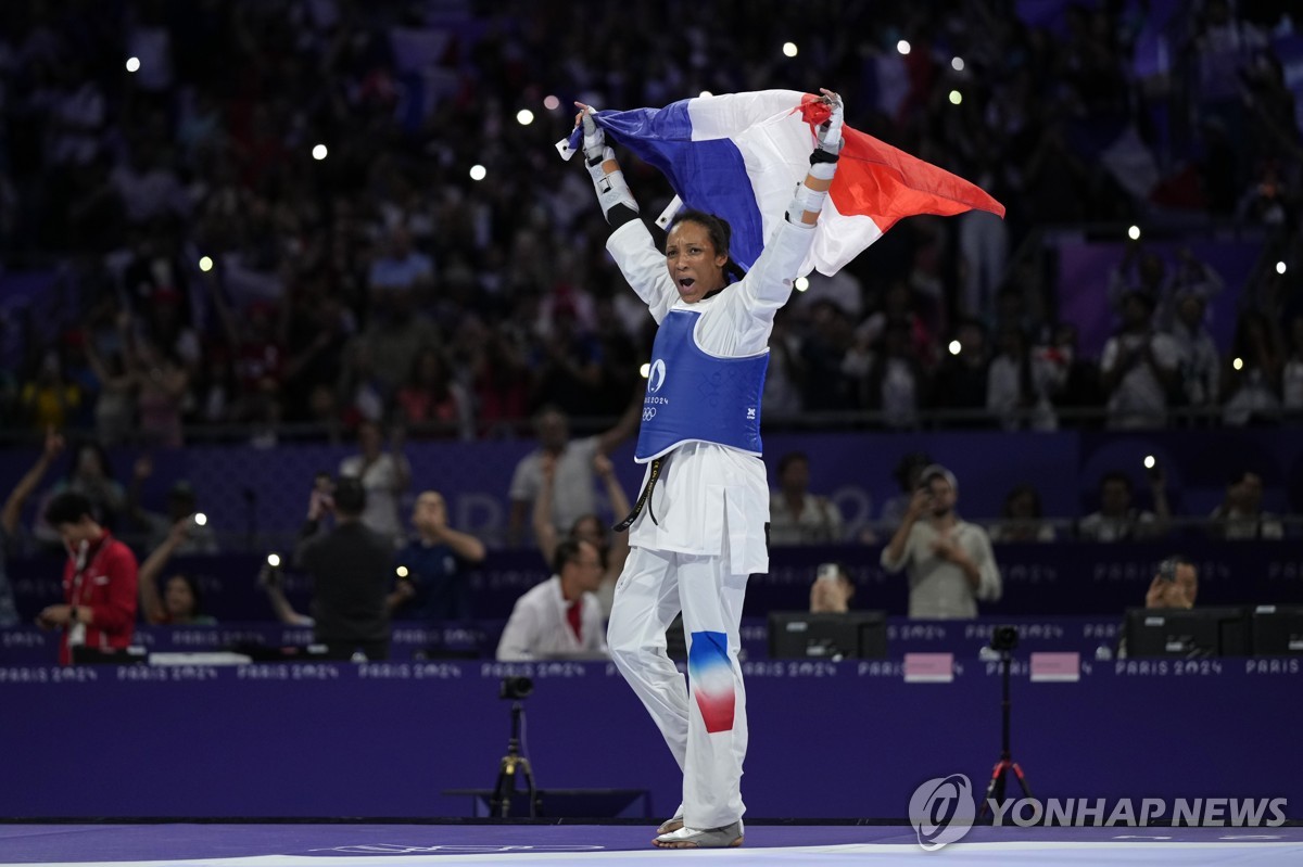 2024 파리 올림픽에서 금메달을 딴 알테아 로랭.