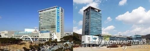 광주시의회(왼쪽)과 전남도의회