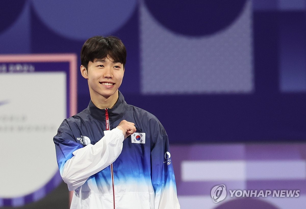 박태준, 금빛 미소