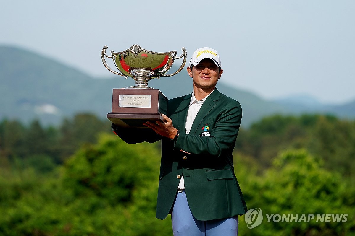 양지호, 한국오픈 최초로 '예선 거쳐 정상까지'…3년 만의 우승