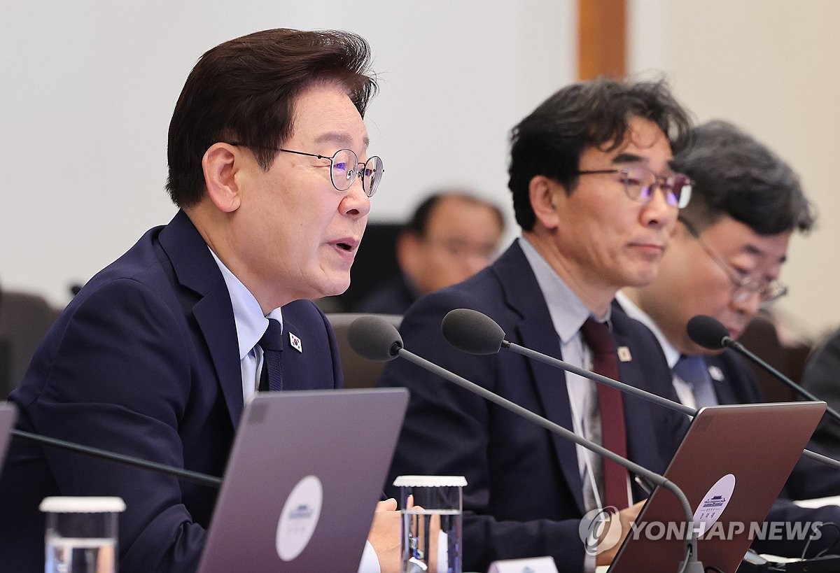 이재명 대통령, 수석보좌관회의 발언