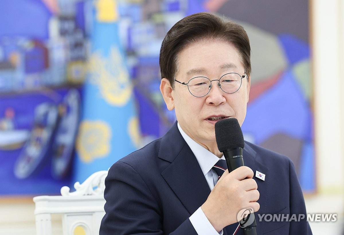 이재명 대통령, 아프리카 외교장관 단체 접견