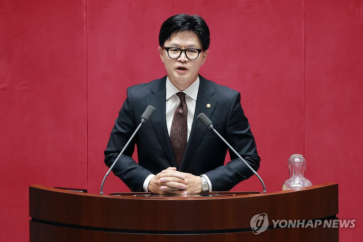 국회 입성한 한동훈 의원