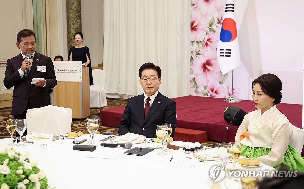 이재명 대통령, 이탈리아 동포 간담회 참석