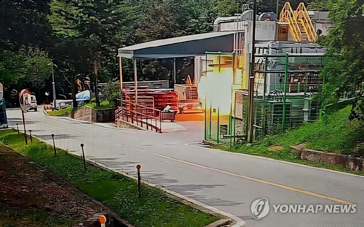 순식간에 섬광·폭발…한화에어로 사고 순간