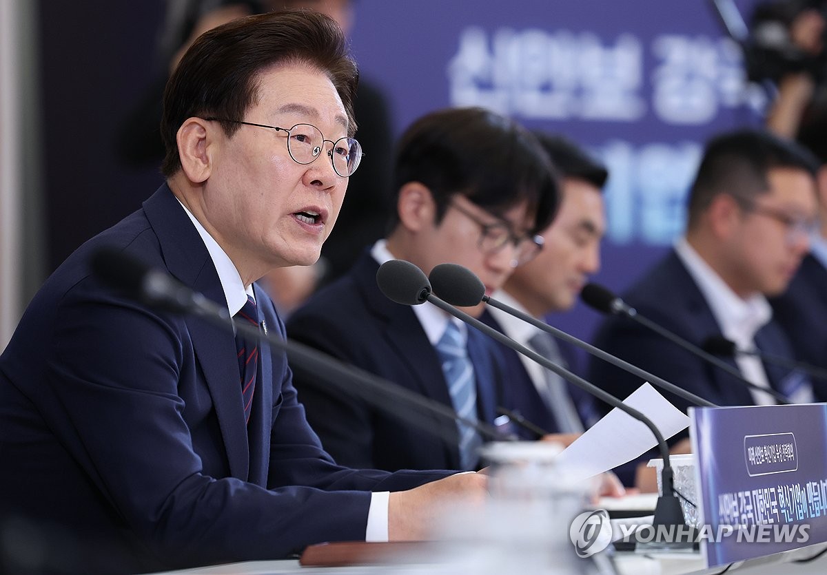 발언하는 이재명 대통령