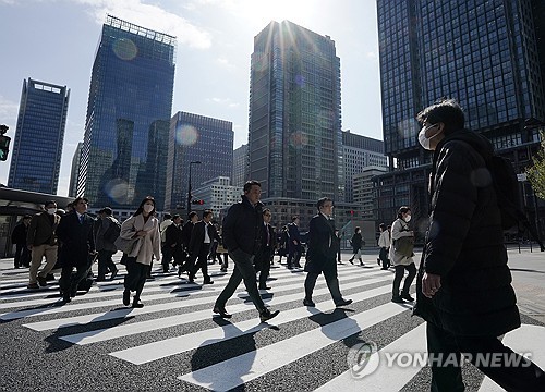 일본 도쿄의 거리