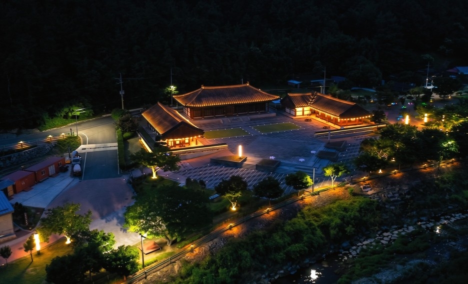 '운림명승지구' 야경
