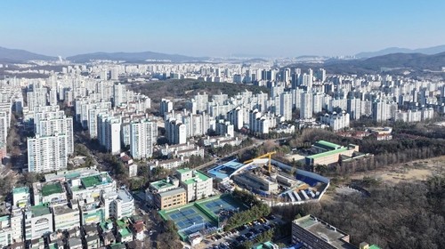 1기 신도시 분당 전경