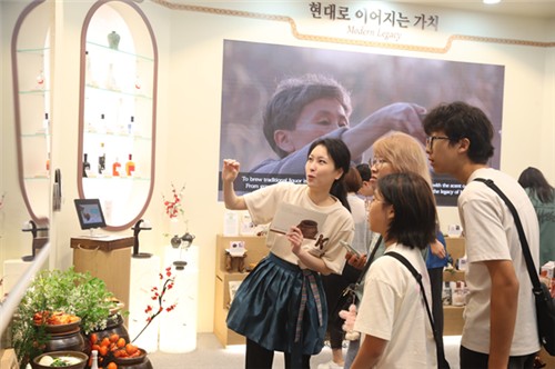 제48차 유네스코 세계유산위원회 K-푸드 홍보관 현장
