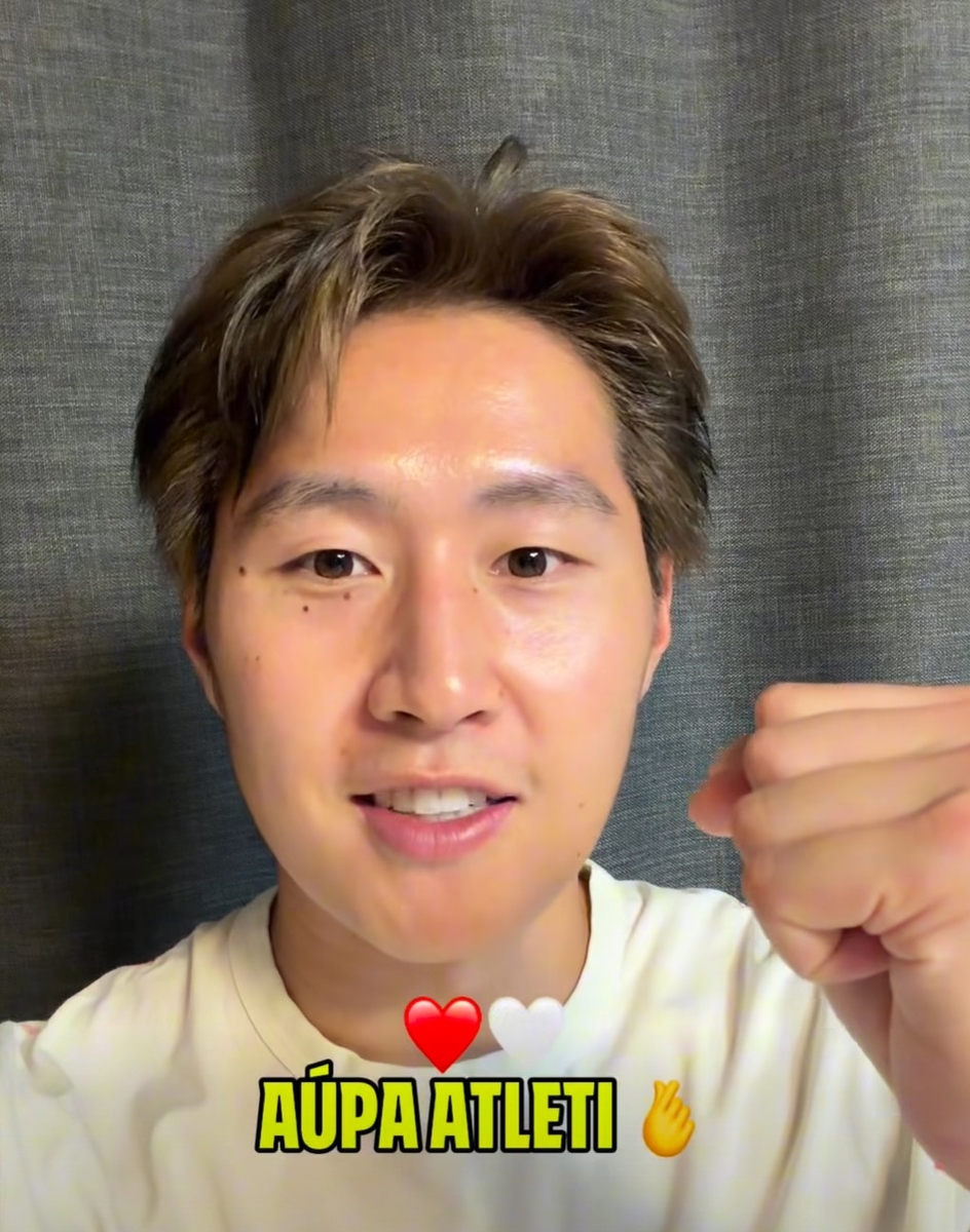 입단 인사를 전하는 이강인