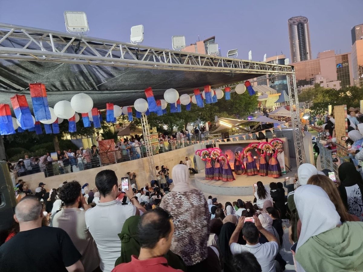 요르단 암만에서 열린 한국 제품 및 문화 홍보 행사