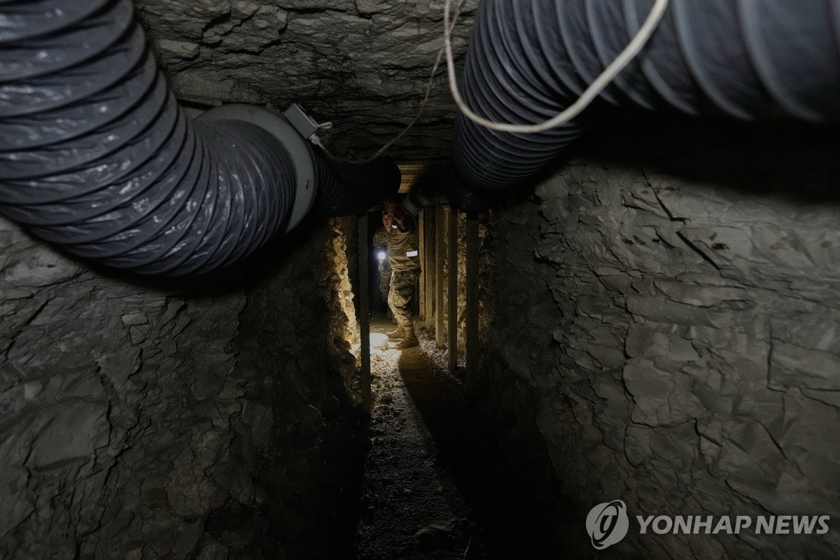 헤즈볼라가 구축한 레바논의 터널