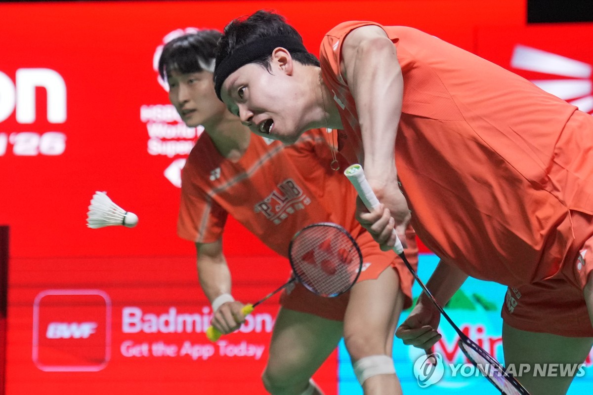 배드민턴 남자 복식 세계랭킹 1위 서승재-김원호