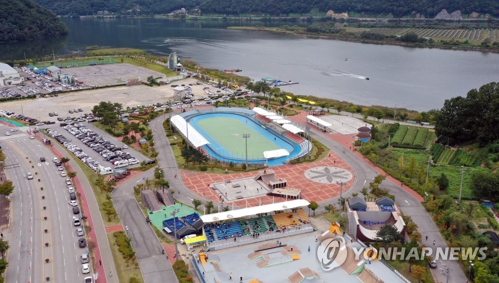 송암스포츠타운 일대
