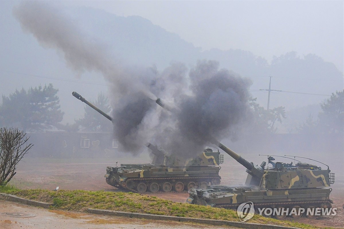 해병대, 해상사격훈련