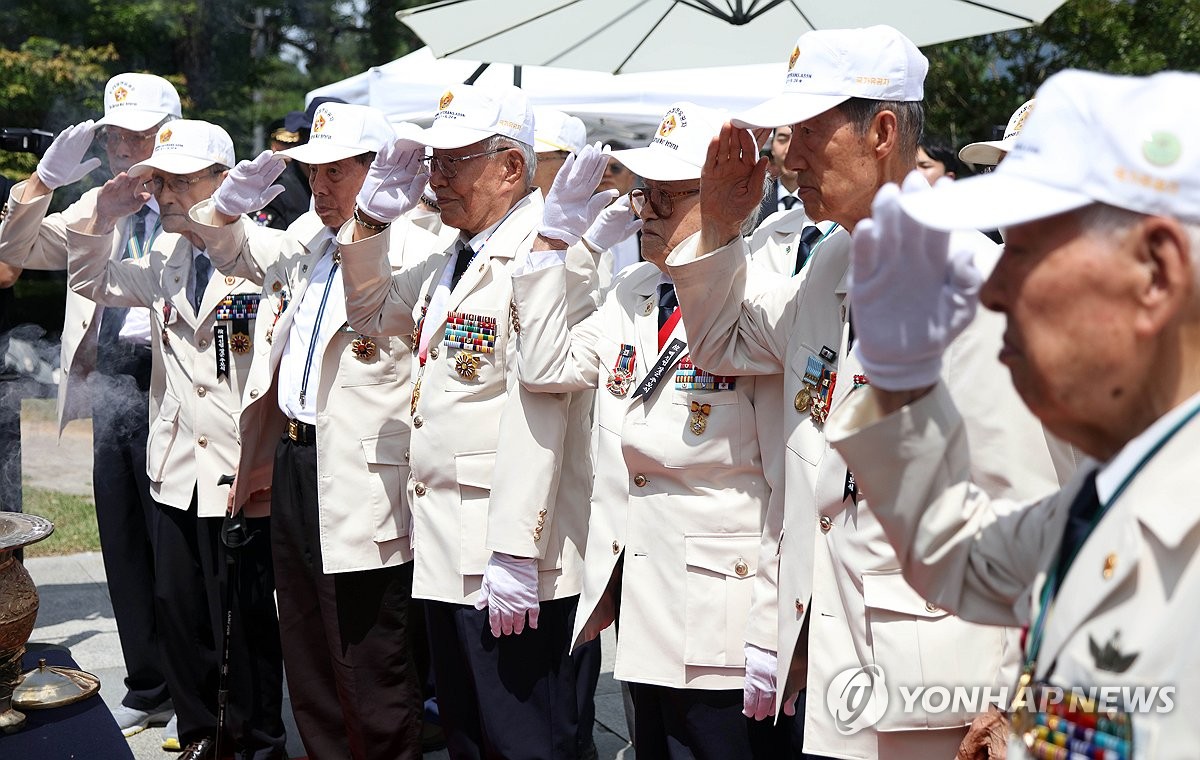 다부동전적기념관서 백선엽 장군 6주기 추모식