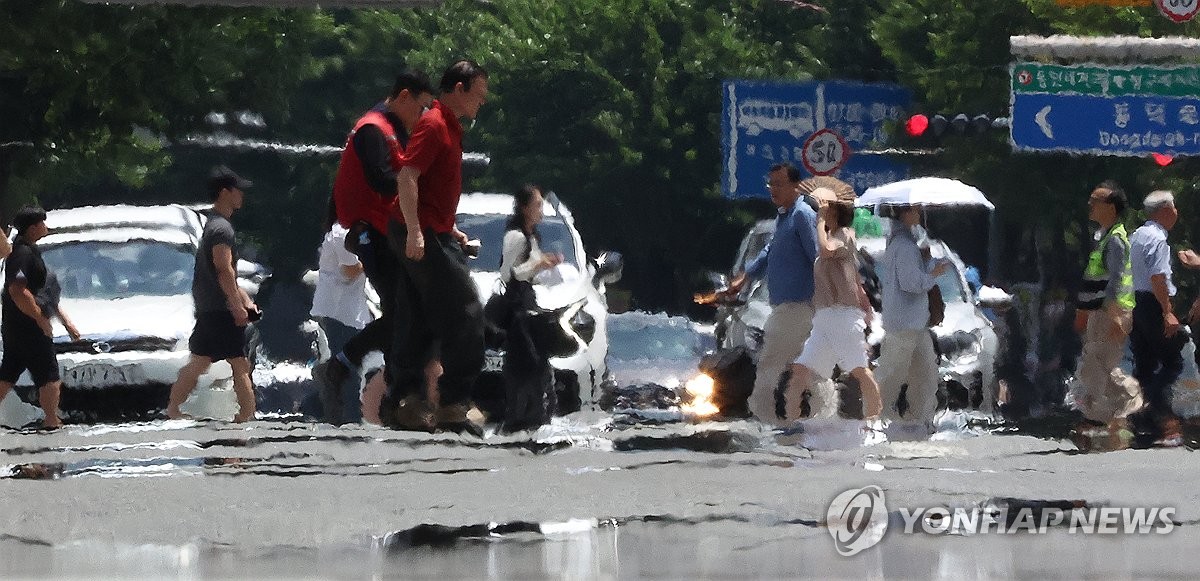 펄펄 끓는 대구 도심