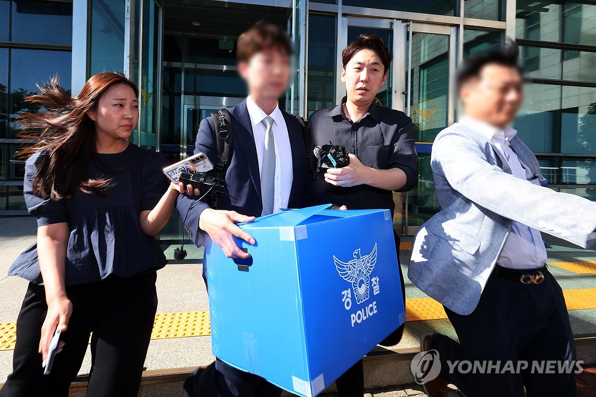 '장윤기' 수사 광주경찰청 압수수색 마친 특별수사팀