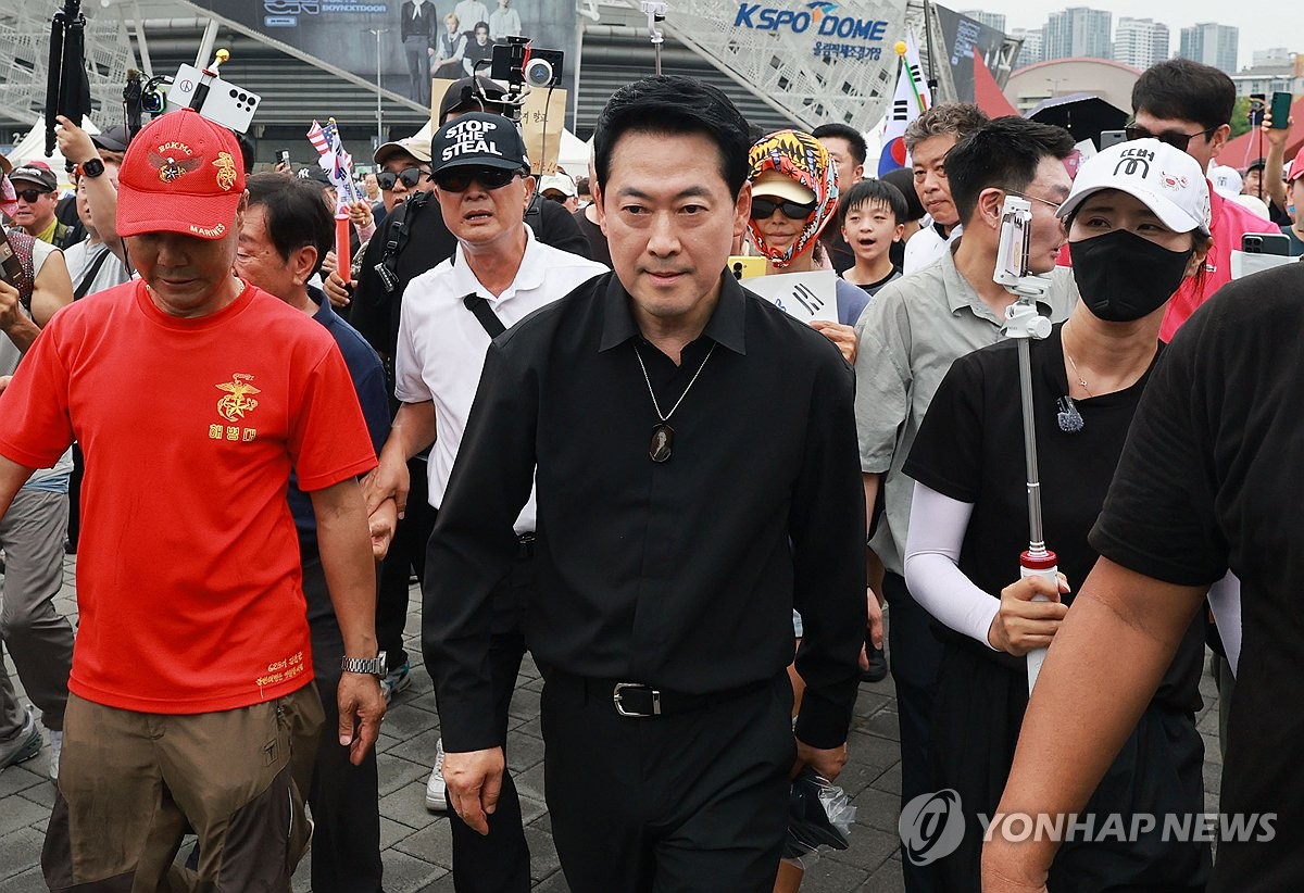 올림픽공원 찾은 장동혁 대표