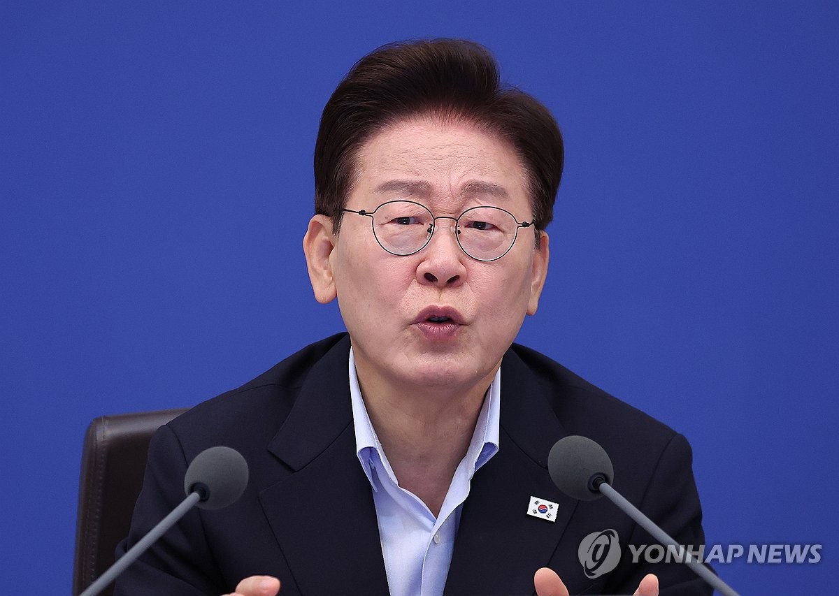 발언하는 이재명 대통령