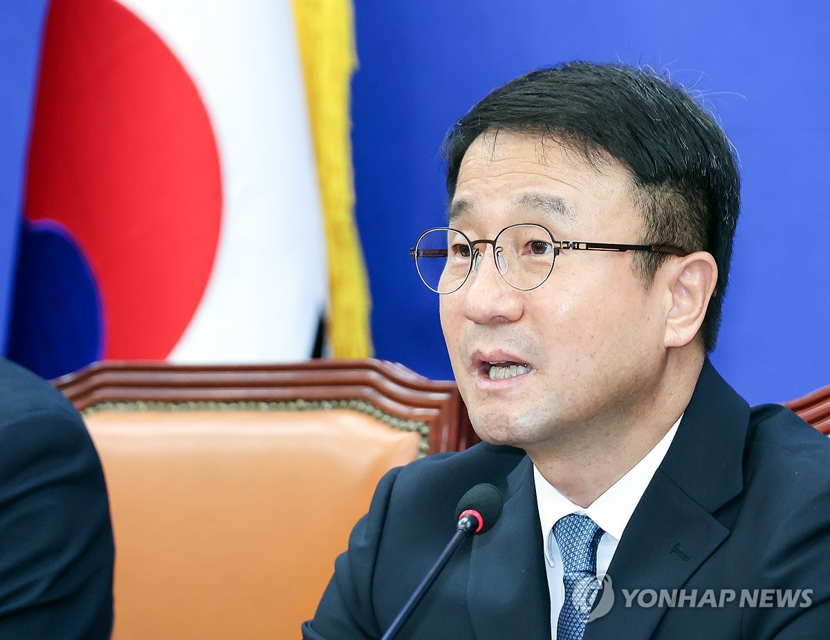 정책조정회의, 발언하는 한병도 대표 직무대행